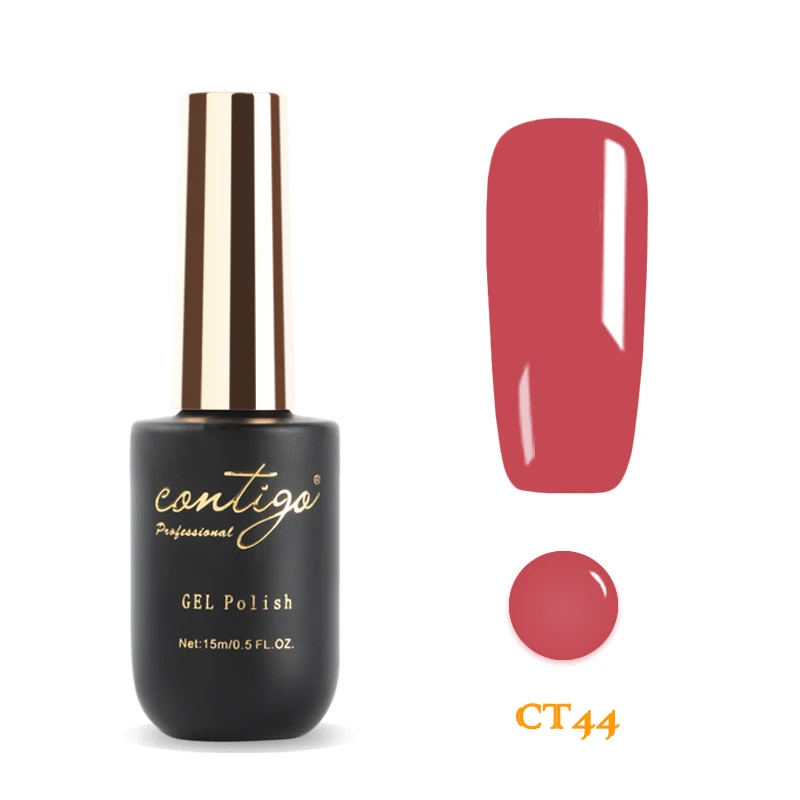 Contigo Гель-лак для ногтей 60 цветов новейший Гель-лак es Полупостоянный УФ светодиодный лак Гибридный впитывающий эмалированный Гель-лак для дизайна ногтей - Цвет: contigo--44