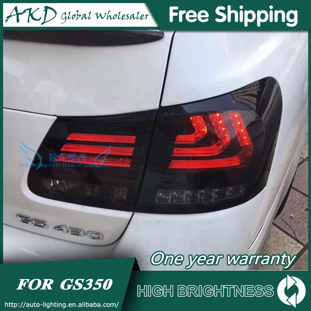 Для автомобиля Lexus GS350 задний фонарь 2006 2010 светодиодные противотуманные фары