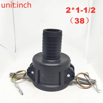 

IBC Tote Tank Drain Adapter PP Quick Joint Connector Female Head 2 Inch Cam Lock Quick Connect The Hose