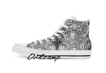 

Winya No 73 Custom Casual High Top lace-up Canvas shoes sneakers Drop shipping