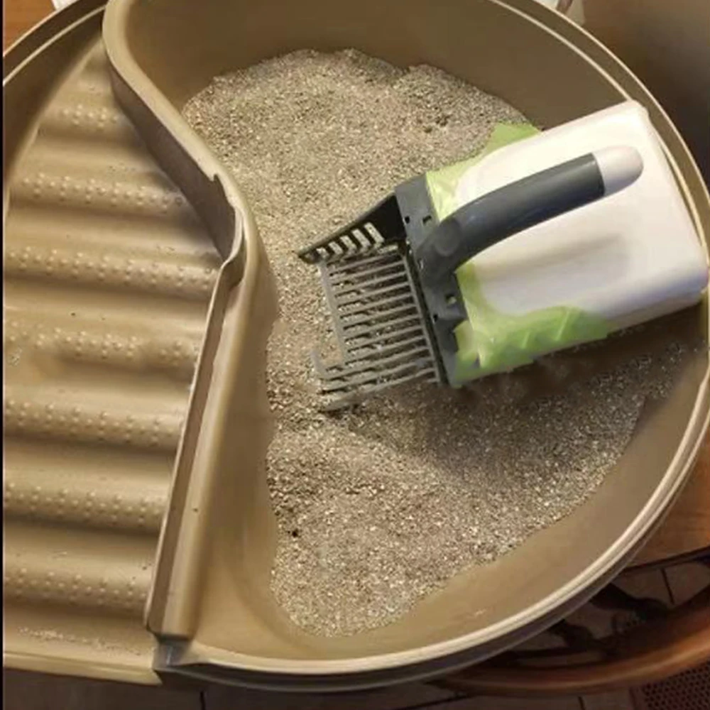 

Cat Litter Shovel Pet Cleaning Tool Pet Cat Litter Sifter Hollow Neater Scooper Cat Toilet Training Tool