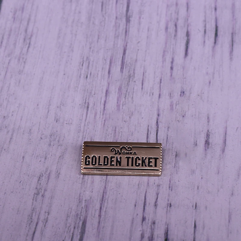 Willy Wonka and the Chocolate Factory- The Golden Ticket limited edition pin