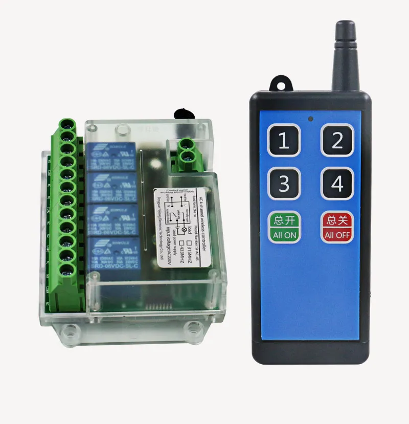 remoto sem fio interruptor de controle remoto para ventilador e luz