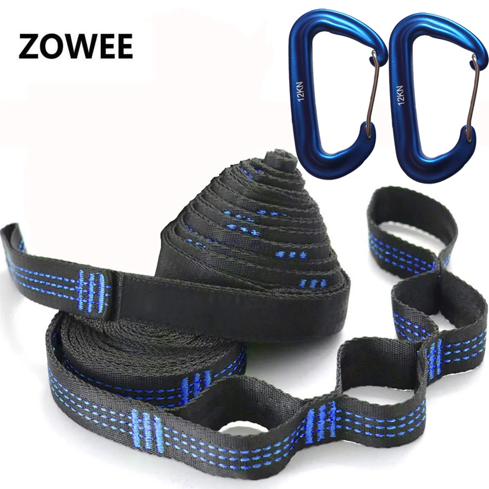 Super Strong Camping Hammock Strap Hanging Hammock Belt Hamaca for