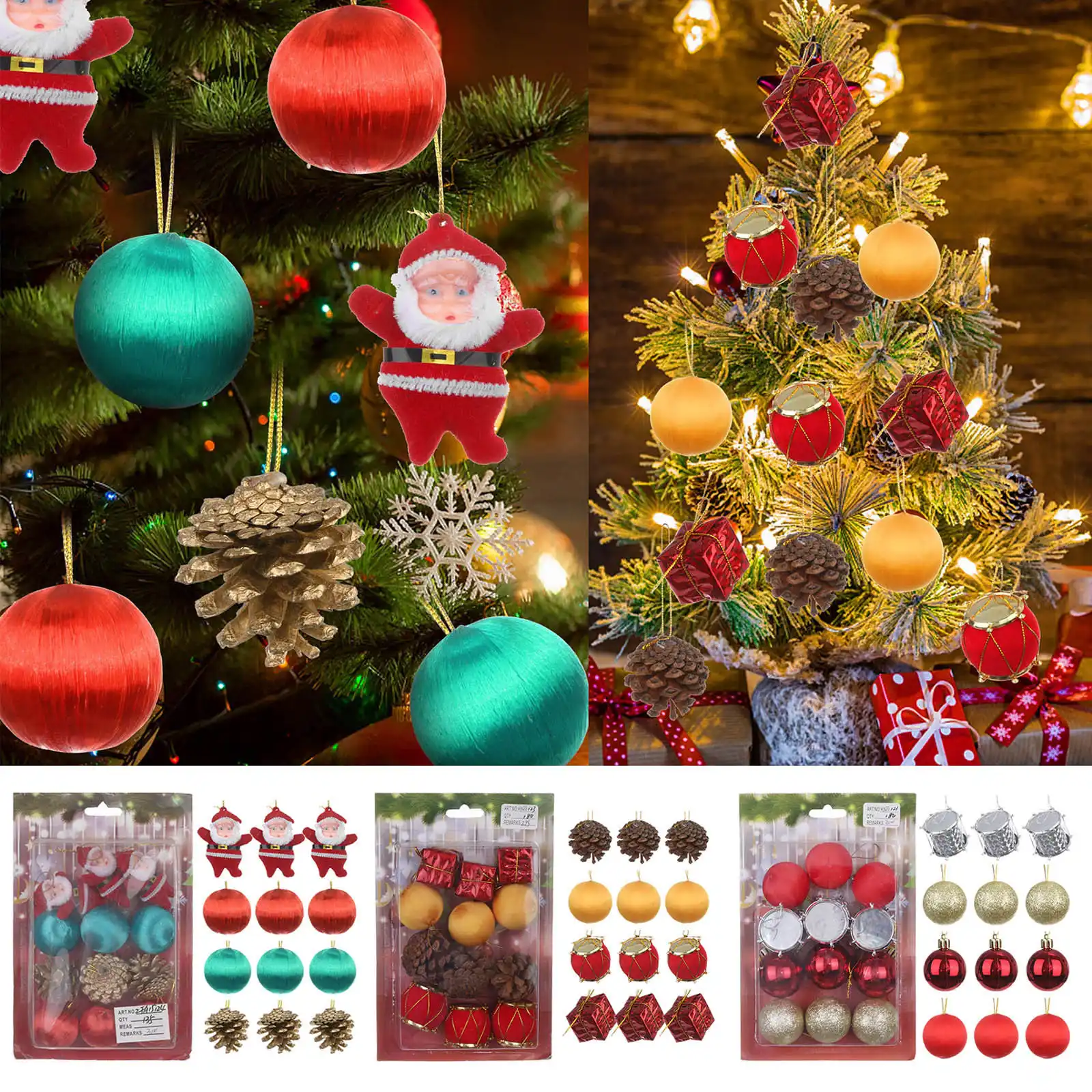 Pendant Drop Christmas Balls Party Xmas Tree Decorations Hanging Ornament Christmas Tree Balls Navidad 66 Ball Ornaments Aliexpress