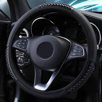 

38cm Steering wheel cover Elastic Anti-slip Wear Resistant Comfortable