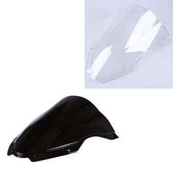 

Black Clear Bicicleta Motorcycle Windshield Deflector Scooter Windscreen Motorbike Protector for Kawasaki Ninja ZX10R 2016-2017