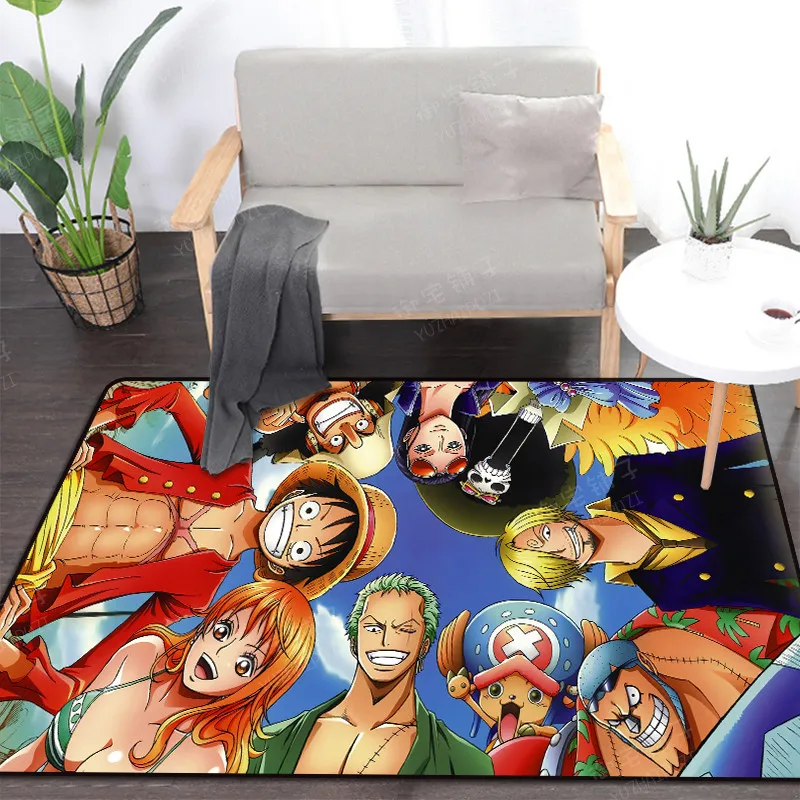 Большой размер one piece Team Luffy Chopper Dream, ковер для пола, коврик для спальни, нескользящий коврик, мультяшный аниме, подарок - Цвет: Style 19