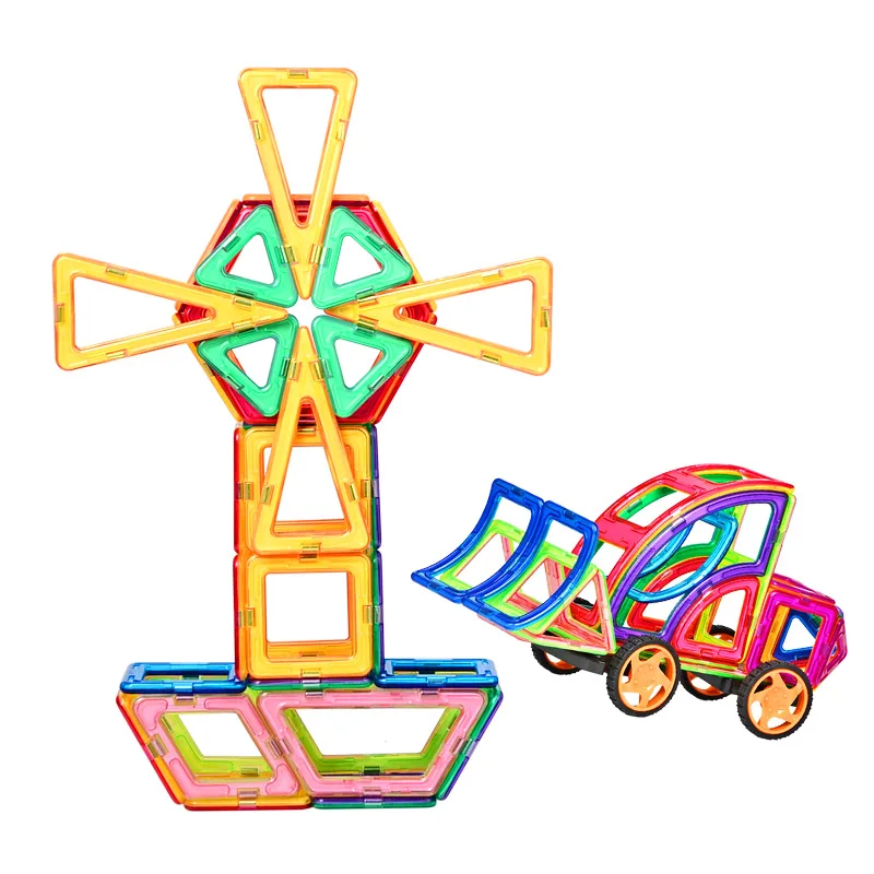 

Magnetic Hot Sales Plastic Inserted Building Blocks Children Intelligence Gift Toy Educational Magnetic Building Blocks