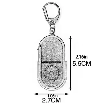 

Whistle Key Finder Whistling One To One Luminous Sensor Prevent Key Loss Personal Alarm Voice Finder