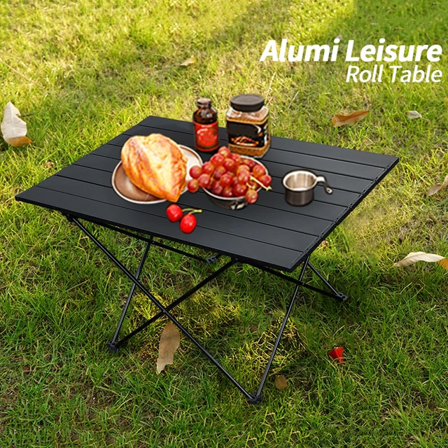 Mini Table pliante Portable ultra-légère, en alliage d'aluminium Durable, pour  Barbecue Camping pique-nique, petite Table de bureau d'extérieur -  AliExpress