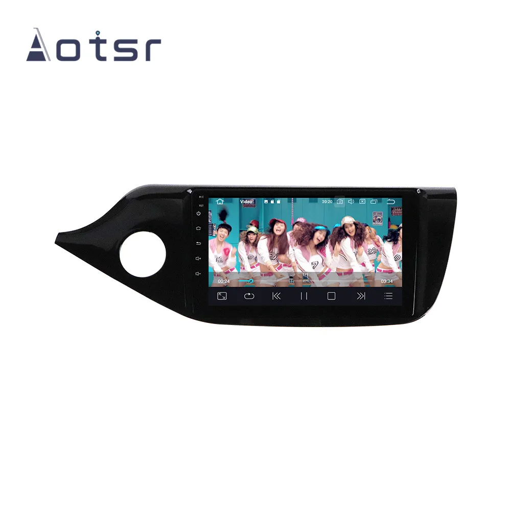 AOTSR 9 дюймов Android 10,0 gps навигатор автомобильный стерео плеер для KIA CEED 2012- мультимедийный плеер DSP CarPlay wifi
