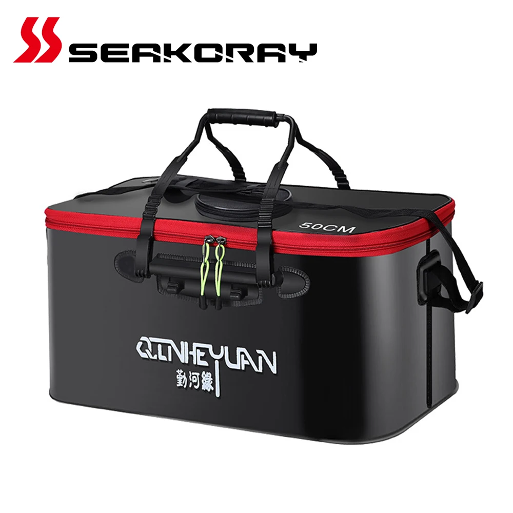 EVA Portable Fishing Bag Multifunctional Foldable Fishing Box