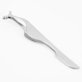 

1pc False Eyelash Tweezers Fake Eye Lash Applicator Eyelash Extension Curler Nipper Auxiliary Clip Clamp Makeup Forceps Tools B2