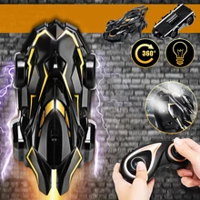 Радиоуправляемый автомобиль для скалолазания на стену, радиопульт дистанционного управления, антигравитационный потолочный гоночный автомобиль, электрическая Игрушечная машина, подарок для ребенка