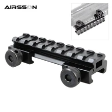 1/2(0,5) "охотничий см-через AR плоский высокий 8 Слот рельс с Пикатинни Вивер рельс 20 мм страйкбол прицел крепление