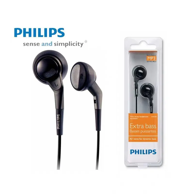 Наушники Philips поддержка GameAudio MP3 Loptap с 3,5 мм линейным стилем для модели SHE2550 официальный тест