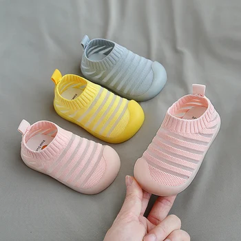 

DIMI 2020 Summer Infant Toddler Shoes Baby Girl Boy Mesh Casual Sneaker Non-Slip Breathable Soft Kid Baby First Walkers Shoes