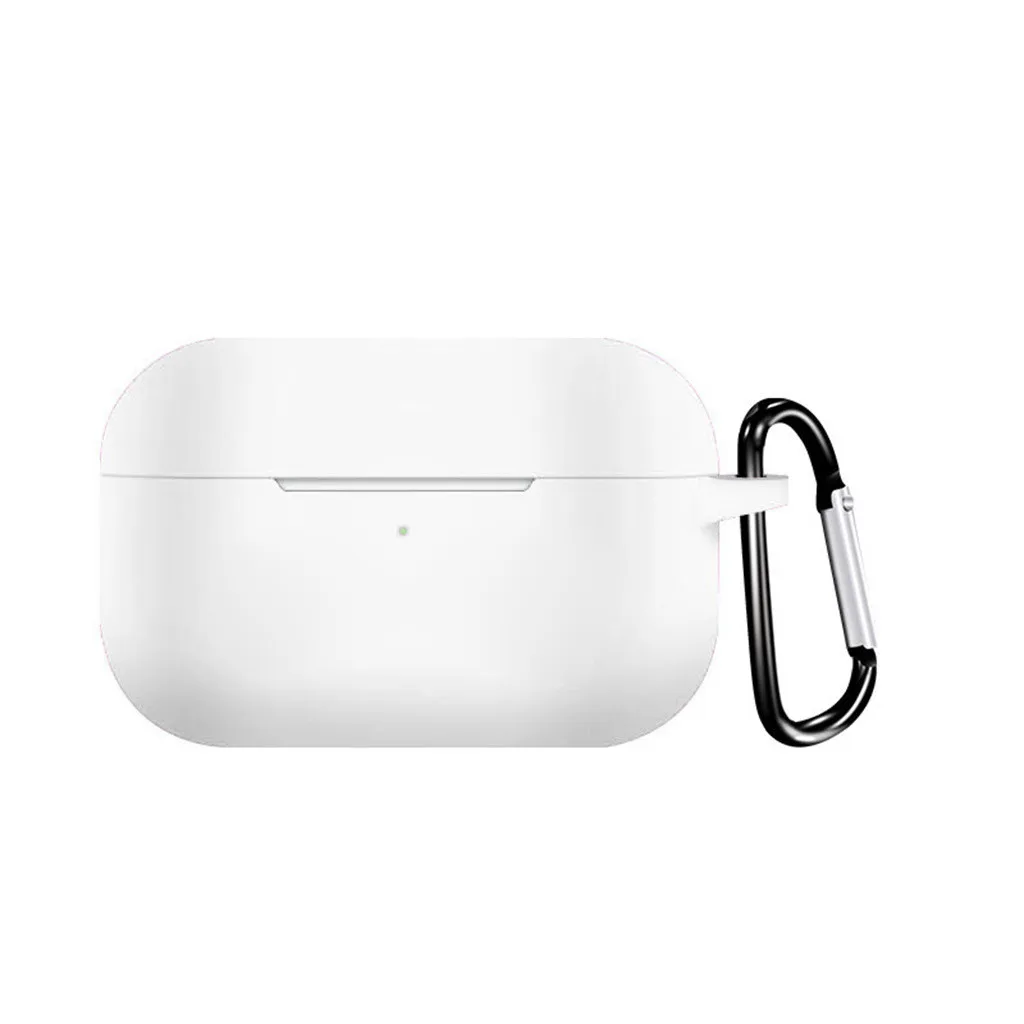 Силиконовый защитный чехол для AirPods Pro 2019 беспроводные TWS Bluetooth наушники мягкий