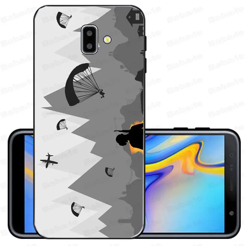 Чехол для galaxy j6 plus PUBG Coque Shell для телефона samsung galaxy j6 plus A6 A8 A9 A10 A30 A50 мобильный чехол
