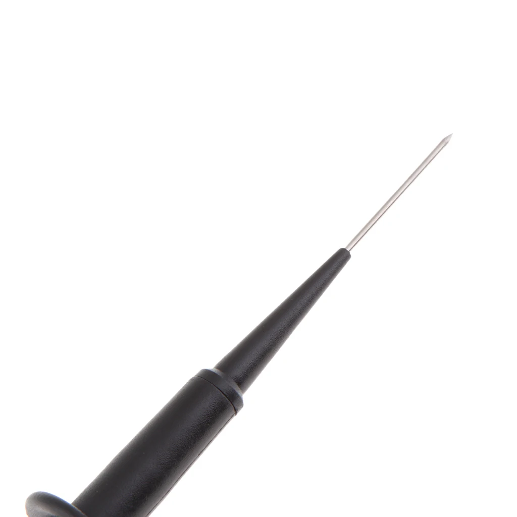 2 Pack Piercing Needle Tipped Multimeter Probes Test Leads 4mm Banana Socket