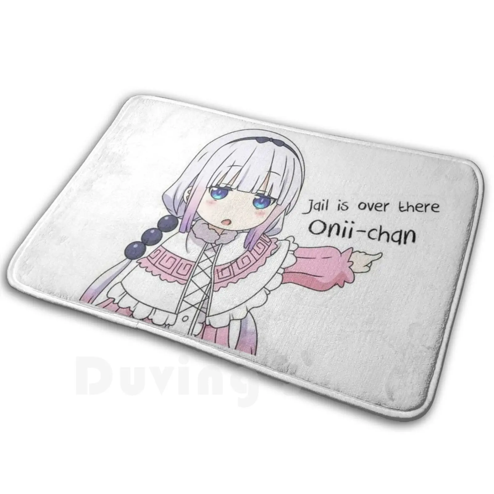 

Jail Is Over There Carpet Mat Rug Cushion Soft Anime Loli Anime Girl Kawaii