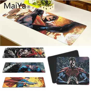 

Maiya DC Superhero Superman Comic Natural Rubber Gaming mousepad Desk Mat Free Shipping Large Mouse Pad Keyboards Mat