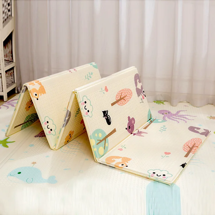 

Folding Crawling Mat Children Cartoon Toy Game Pad Tasteless Baby Waterproof XPE Climbing Mat Picnic Mat Foam Mat play mat