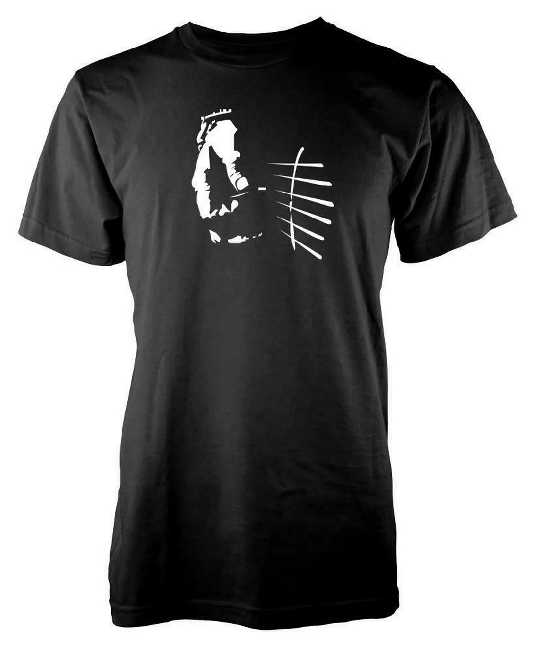 Guitar Bass Player Strings Adult Tops Tee T Shirt T-Shirt Trendy Streetwear |