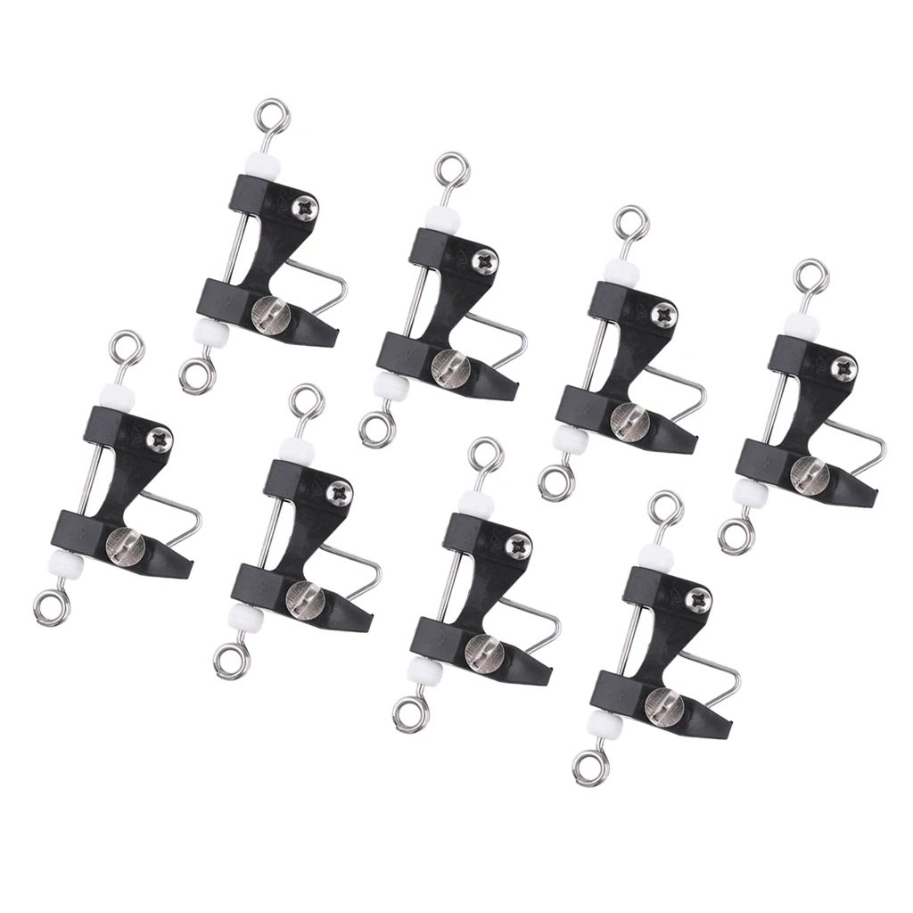 

8pcs Trolling Clip Outrigger Release Downrigger for Inflatable Boat Kite Kayak