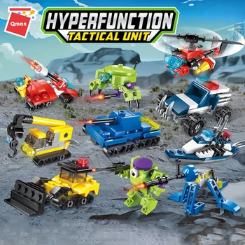 Qman 2101 Car Build DIYHYPERFUNNCTION Tactical unit Car Bricks Brick Enlighten Building Blocks Compatible Creative Children Toy
Qman 2101 Car Build DIYHYPERFUNNCTION Tactical unit Car Bricks Brick Enlighten Building Blocks Compatible Creative Children Toy