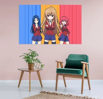 

[Self-Adhesive] 3D TIGER×DRAGON 333 Japan Anime Wall Stickers Mural Decal Wall Murals AJ WALLPAPER Belly