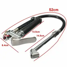 Пневматическая линия, насос для шин и светильник, манометр для грузовых шин, измерительный инструмент 10-120 фунтов/кв. дюйм, светильник для грузовых автомобилей, велосипедов, манометр