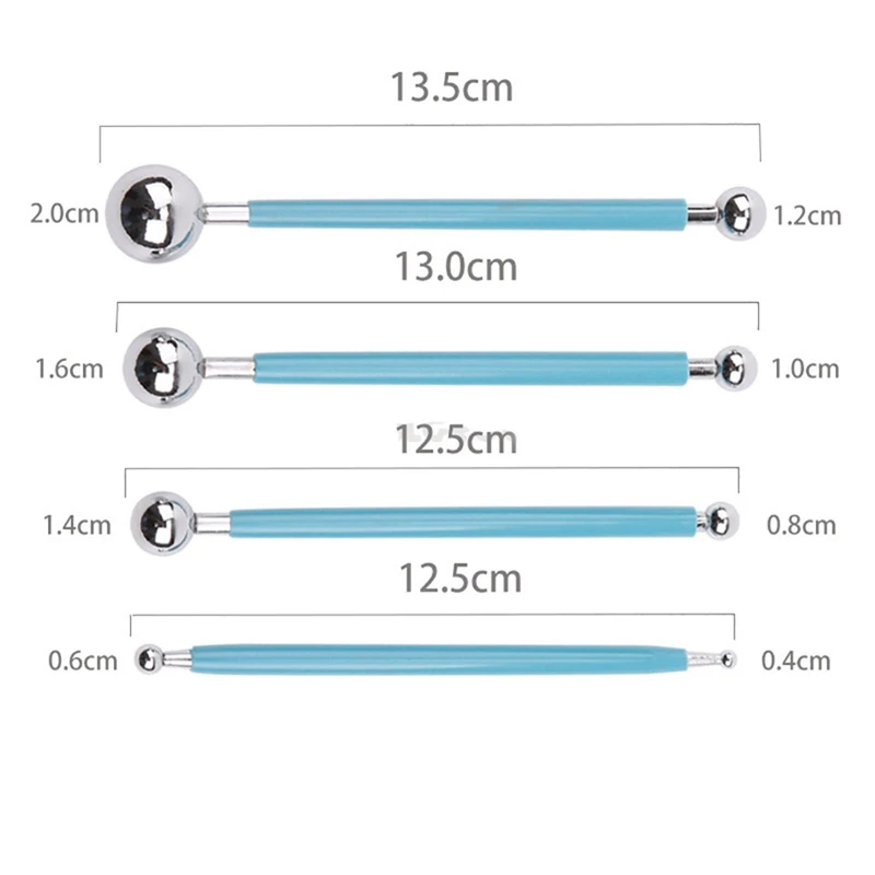 23 шт. глиняные инструменты для формирования шариков, инструменты для ваяния и создания керамики, рок-живопись, мандала, художественная