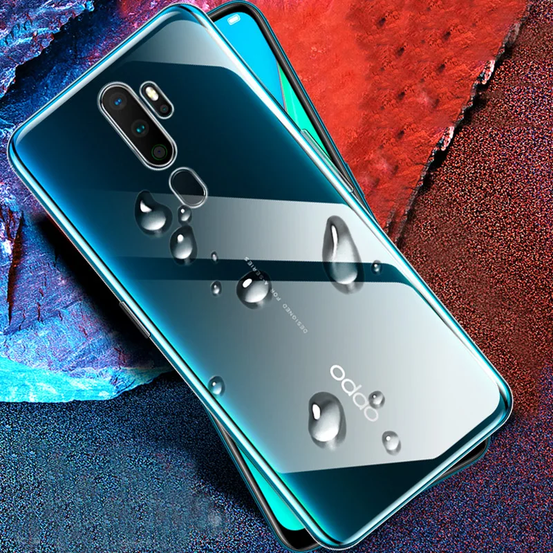 Мягкий прозрачный чехол для OPPO R19 A1K A11X A5 A9 2020 силиконовый из тпу мобильных