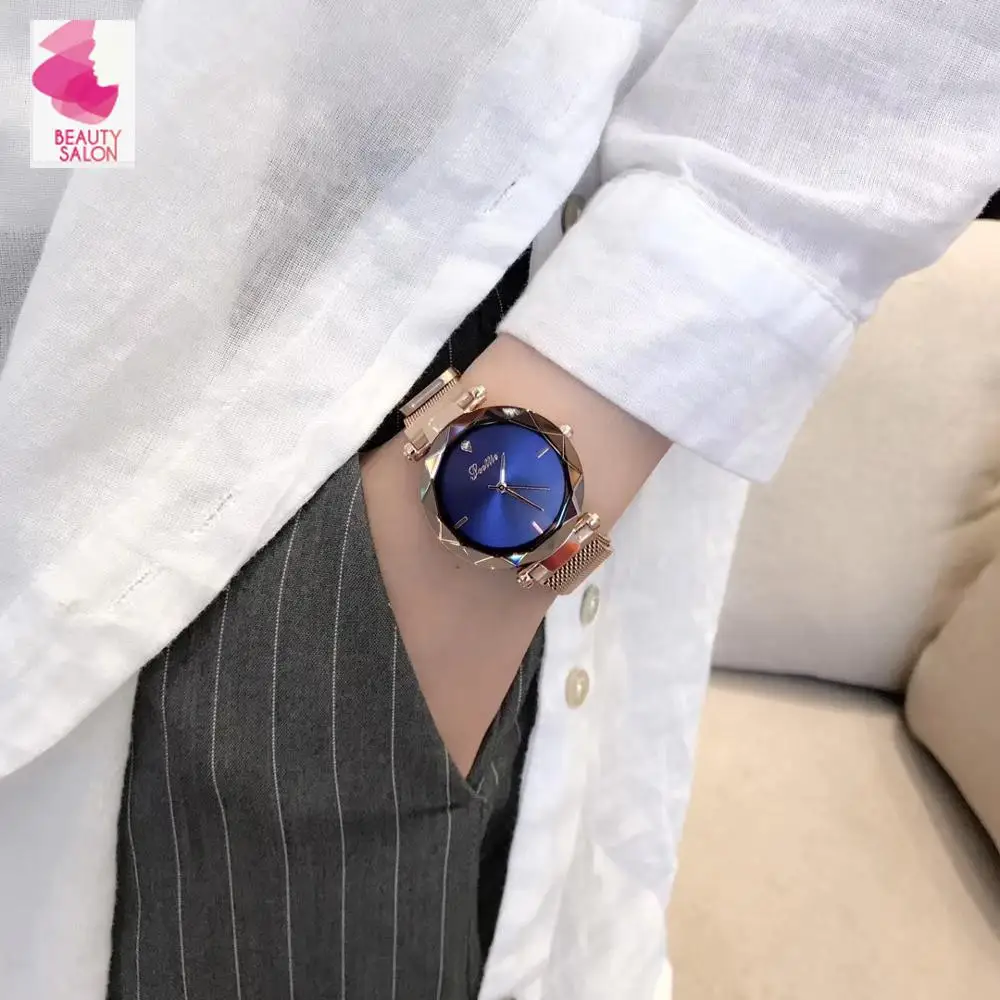 

2019 newest casual quartz wrist watches dress women analog watch round dial montre hot