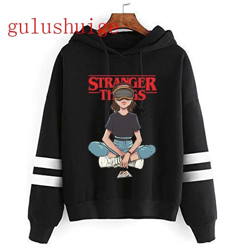 Sudadera con capucha de Stranger Things para hombre y mujer, ropa con estampado divertido de Eleven, Harajuku, temporada 3, unisex
