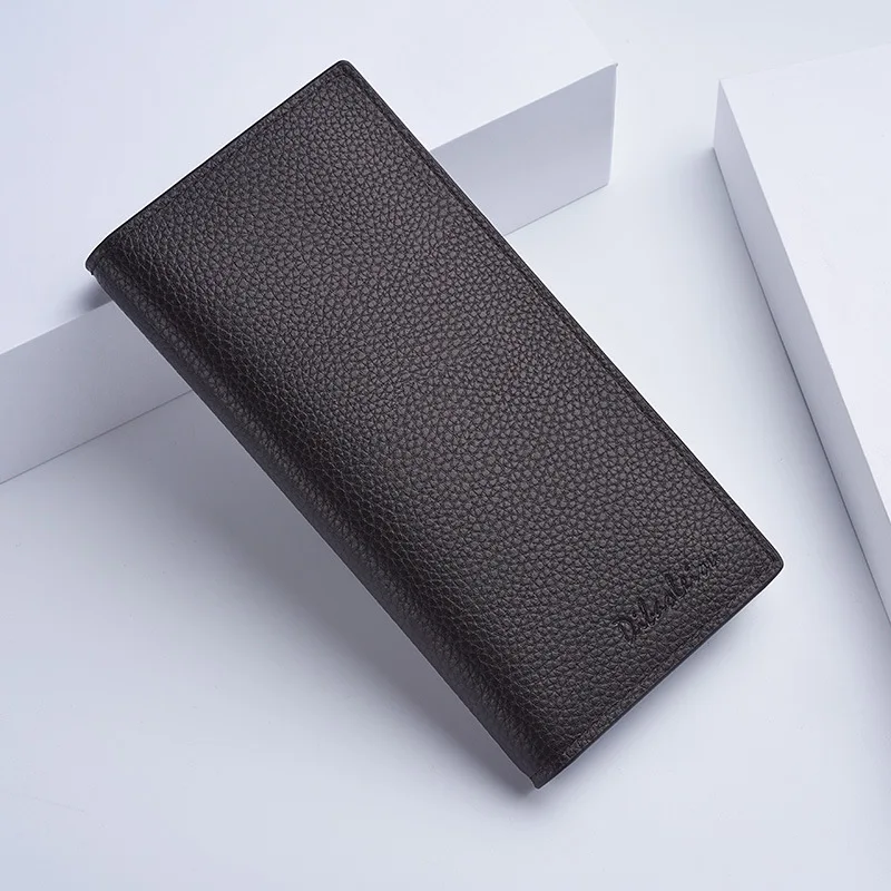 

New Fashion Men Wallets Long Style PU Leather Wallet for Men High Quality Card Holder Male Purse Money Bag Smart Wallet