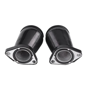 

2 pcs Motorcycle Black Injection Molding Rubber Carb Intake Carburetor Interface Adapters for Honda Rebel CA250 CMX250
