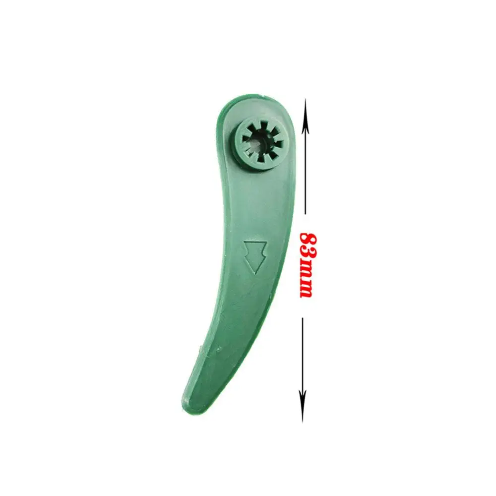 

10PCS Plastic Grass Strimmer Blade Replacement Strengthened Durablade Blades for ART23-18 Li/26-18Li Lawn Mower Parts