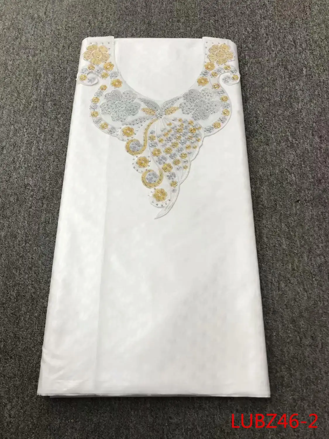 Африканская кружевная ткань морская парча Базен платье для женщин соответствующие Базен riche getzner