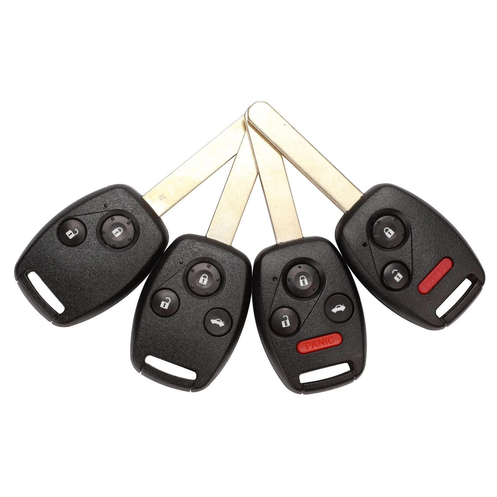 Keyforkess Shell chiave Auto remota per Honda Accord Civic CRV Pilot Insight 2 2 1 3 3 1 4 pulsanti Pad Fob sostituzione chiave automatica - Hf67cfe0a80014beb8d0221fe9e151e6ep
