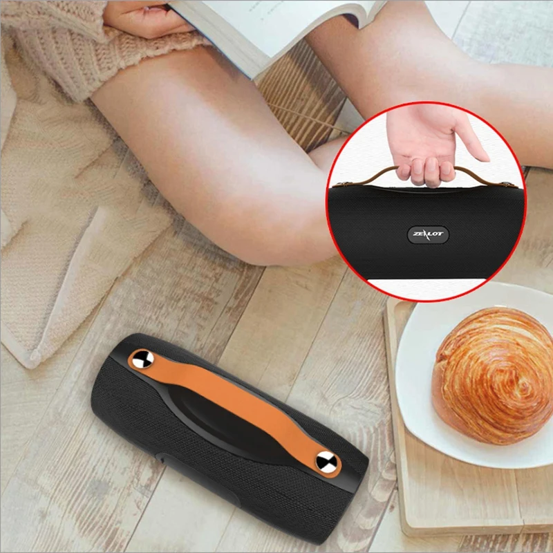 ZEALOT S29 Bluetooth Колонка Беспроводная Портативная колонка наружная Водонепроницаемая сабвуферная Колонка s для компьютера музыкальный центр с FM
