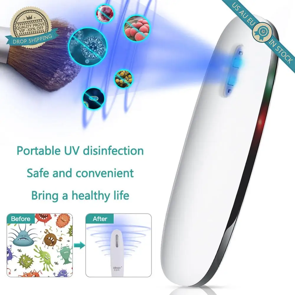 

Ultraviolet Germicidal UV GEL Curing Light Ozone Ultraviolet Germicidal Sterilization Lamp Home Disinfection Lights Improvment