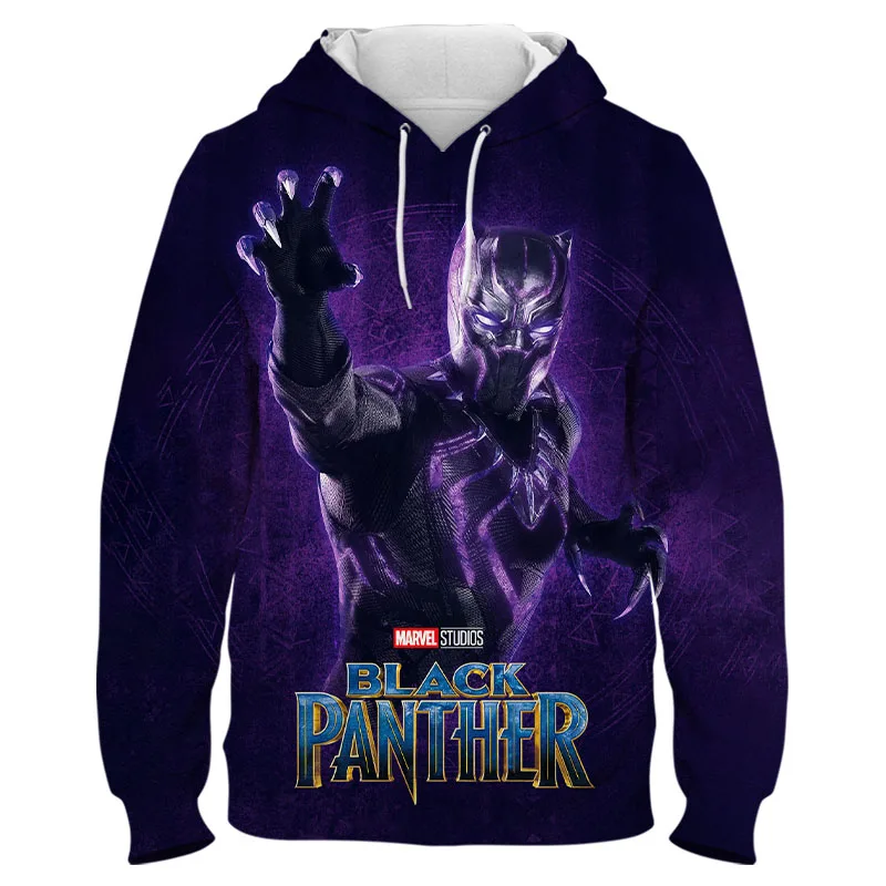 Black Panther Sweatshirts | Hoodies | Hoodies Sweatshirts - Black Hoodies Children New 3d - Aliexpress