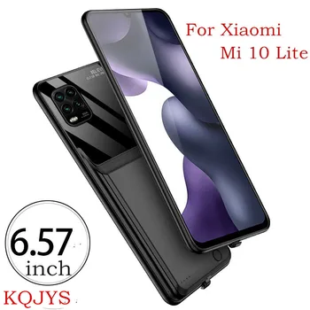 

KQJYS 6000mAh Power Bank Charging Cover For Xiaomi Mi 10 Lite Battery Case Portable Battery Charger Cases For Xiaomi Mi 10 Lite