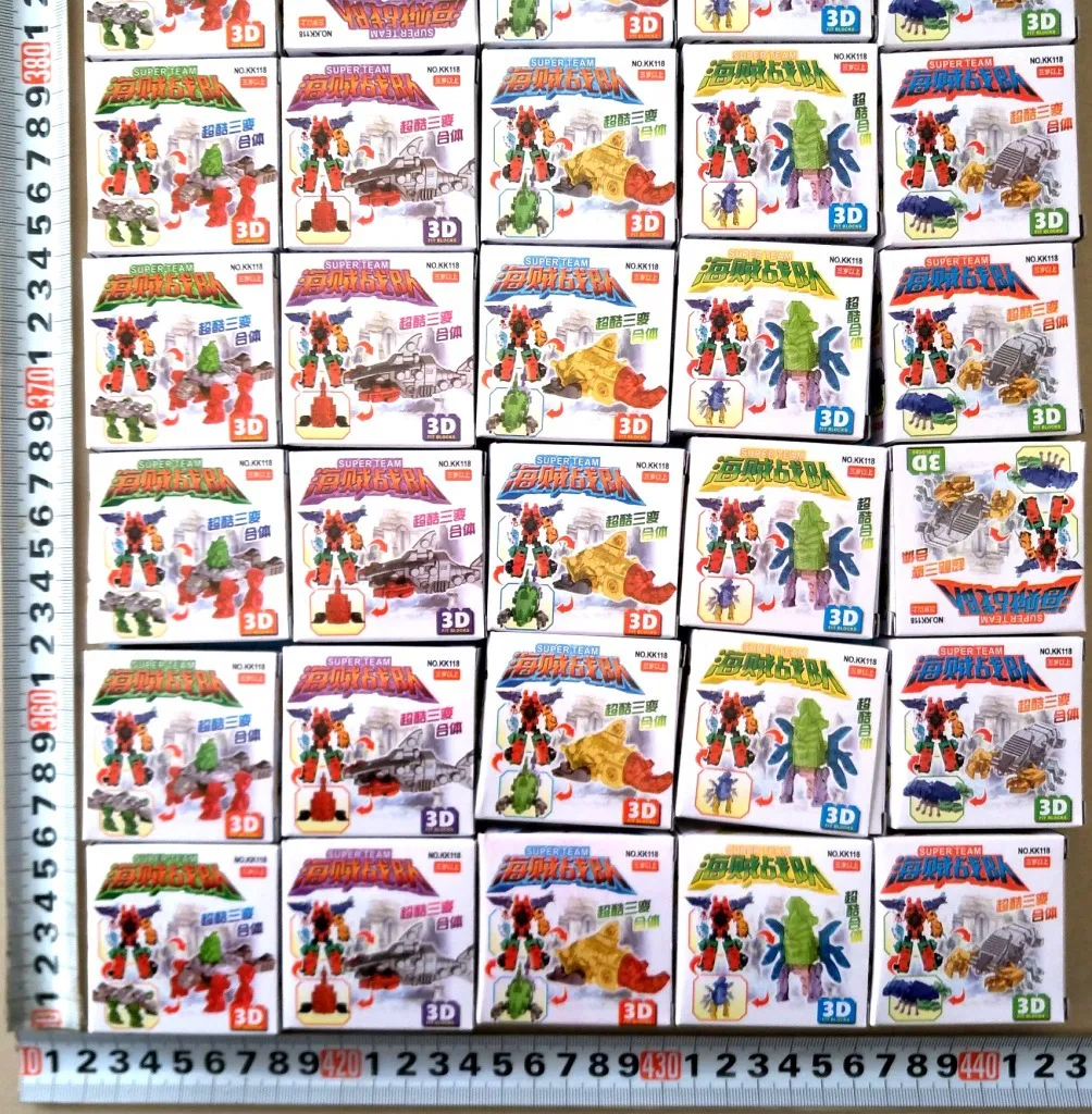 New Style Model Assembled Toys Building Blocks Five Fit Waiting for You to Collect Brand New Series Debut