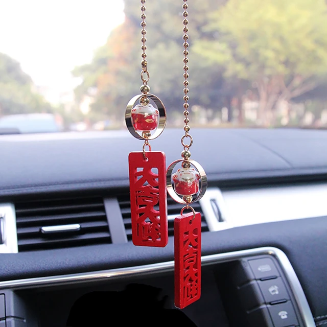 Pendentif de voiture mignon, ornements suspendus Automobiles, Suspension de  rétroviseur, accessoires de décoration, cadeaux - AliExpress