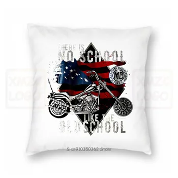 

Biker Pillow case Without School Like A Motorcycle Mc Women Men