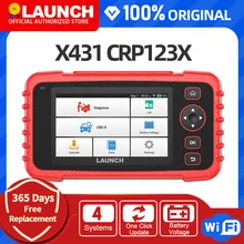 LAUNCH CRP123X Obd2 Scanner Auto Code Reader Car Diagnostic Tool ENG AT ABS SRS WIFI Diagnostic Scanner Obd Automotive Launch
